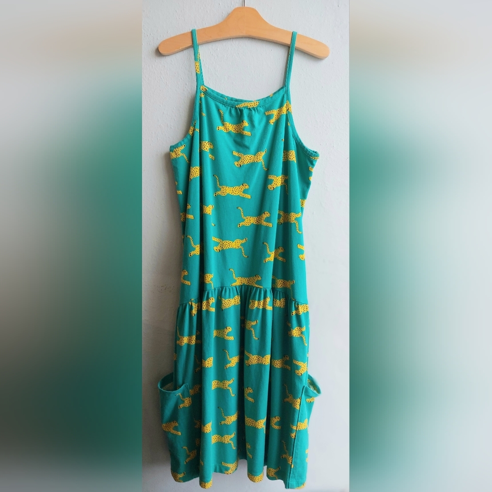 Hanna Andersson  Cheetah Print Dress